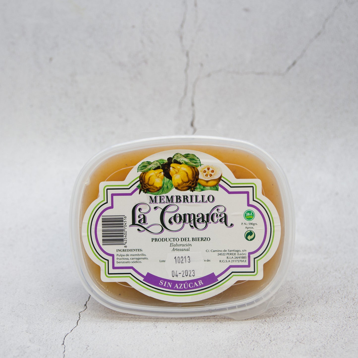 Dulce de membrillo La Comarca sin azúcar | El Bierzo