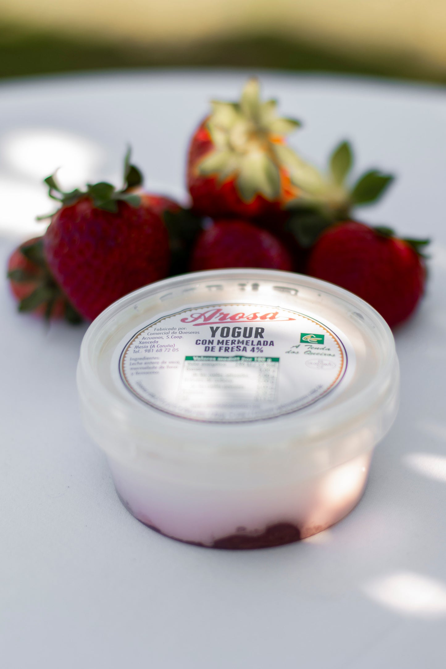 Yogur de fresa