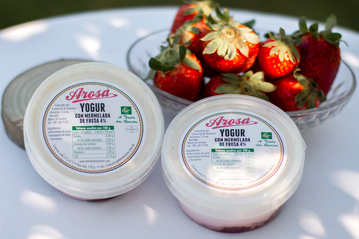 Yogur de fresa