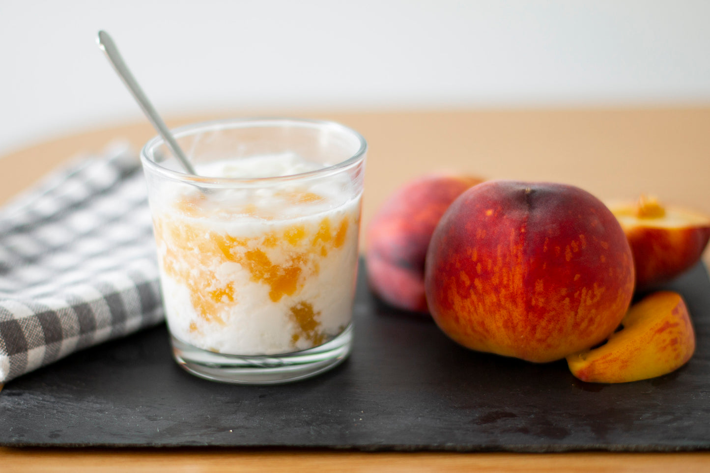 Yogur de melocotón