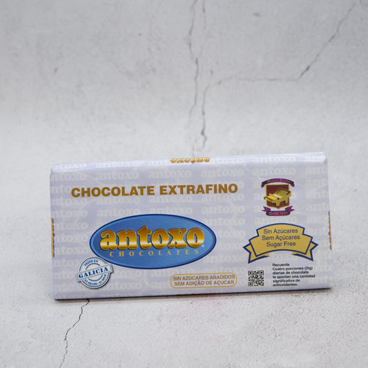 Chocolate extrafino sin azúcar | Antoxo