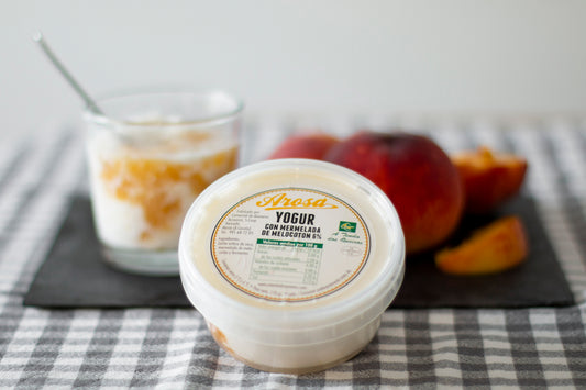 Yogur de melocotón